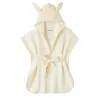 Peignoir bambou et gaze 0-2 ans lait