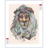 Diamond painting - Lion