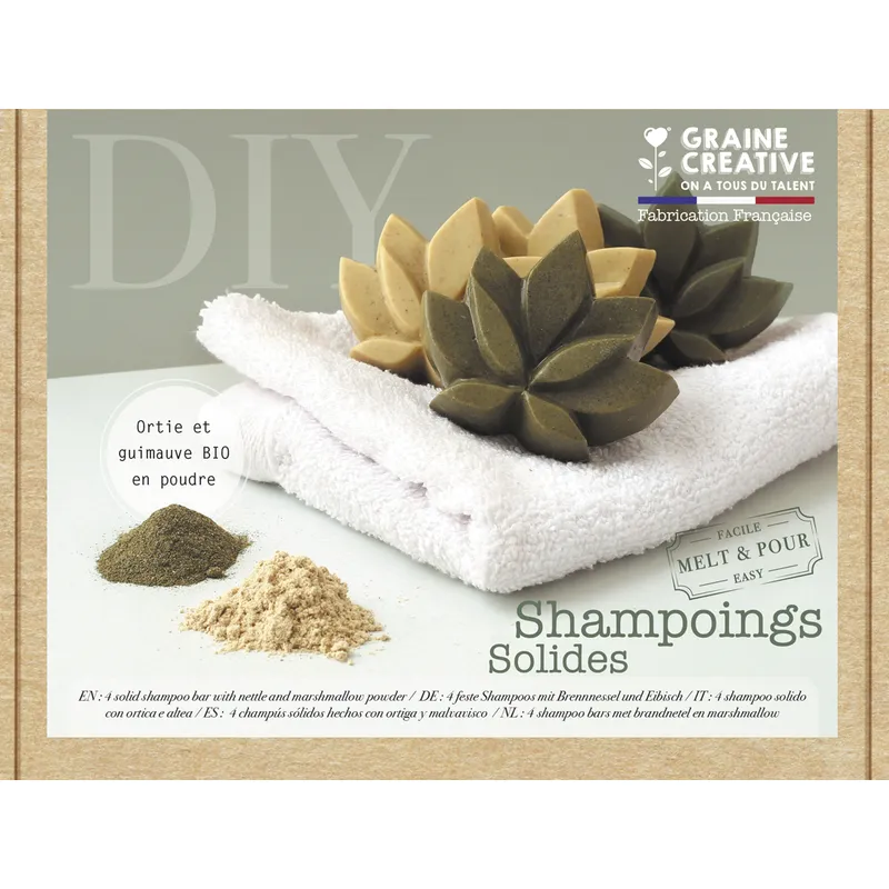 Coffret DIY - Shampoings solides