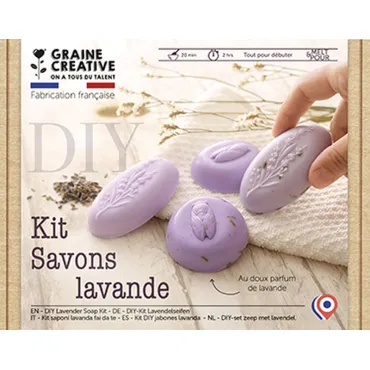 Kit DIY - Savons lavande