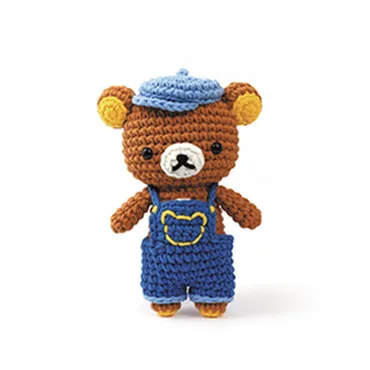 Kit amigurumi - Rilakkuma salopette