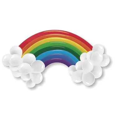 Ballons - Arche arc-en-ciel