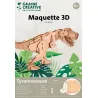 Maquette bois 3D - T-Rex - 49 pces