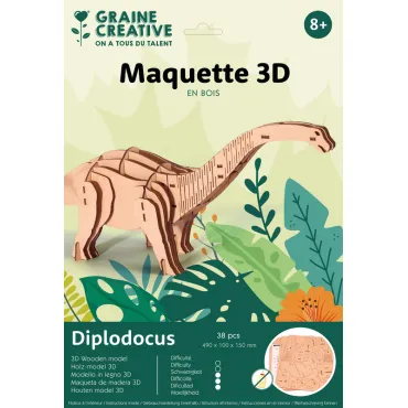 Maquette bois 3D -...