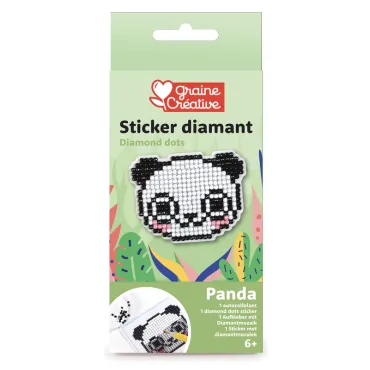 Kit diamond mosaic sticker - PANDA