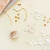 DIY BIJOUTERIE - Mon collier en perles heishi et Quartz