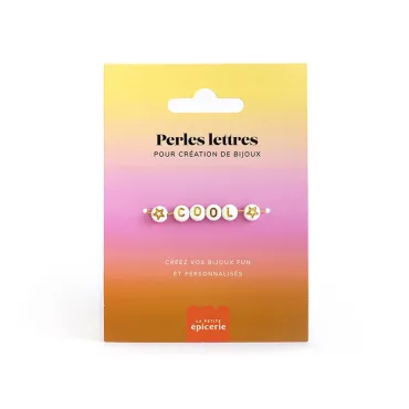 Perles lettres "Cool" pour...