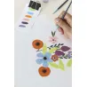 Coffret peinture au numéro - Flowers par Art iisan