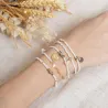 DIY Bijouterie n°10 - Mon bracelet perlé multirang - Blanc