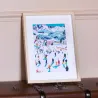 Coffret peinture au numéro - Skiing Among Montains par Katie Smith