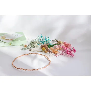 DIY HOME DECO - Ma couronne de fleurs séchées