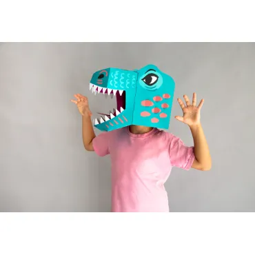 Masque 3D - Dino