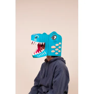 Masque 3D - Dino