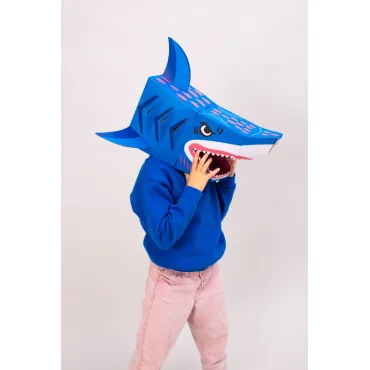 Masque 3D - Requin