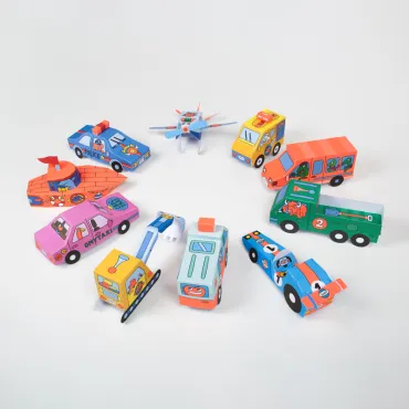 3D Paper toys - Vroom