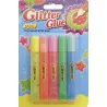 Crayons colle paillettée - Couleurs neon glitter glue