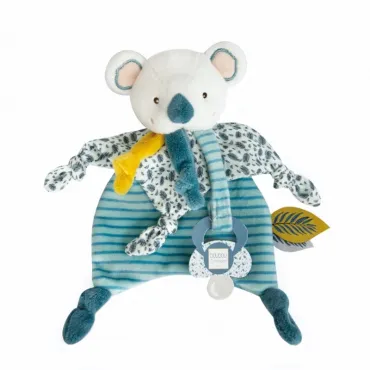 Doudou attache-sucette - koala Yoca - 20 cm