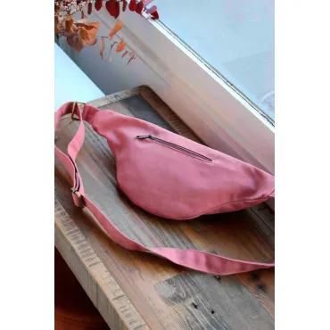 Sac banane L Sasha Rose blush