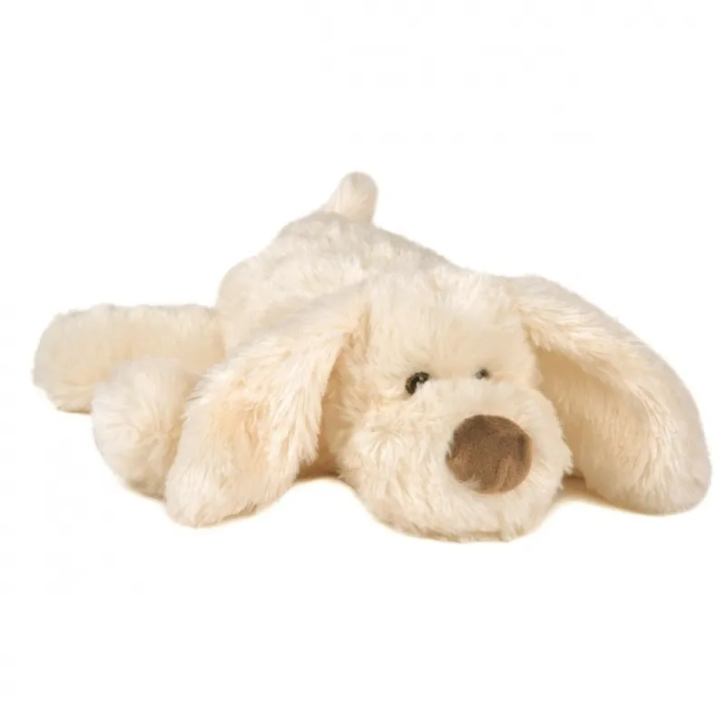 Peluche Chien Blanc - 25 cm