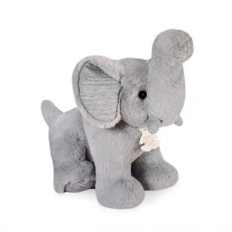 Peluche Elephant  Preppy Chics - Gris - 35cm