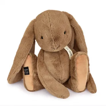 Peluche lapin - marron...