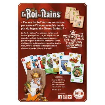 Cartes - Le Roi des Nains