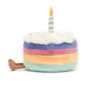 Amuseable Rainbow Birthday Cake