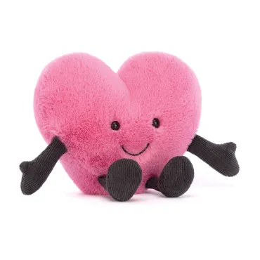 Amuseable Hot Pink Heart Small