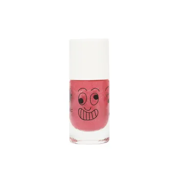 Vernis enfant base eau - Kitty 
(rose bonbon pailletttes)