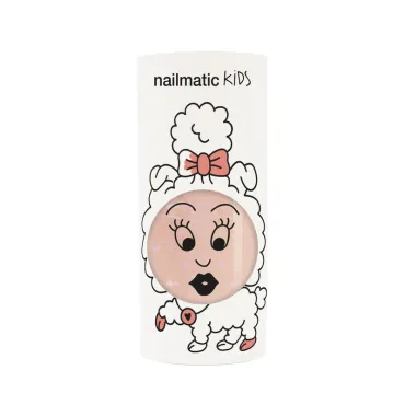 Vernis enfant base eau - Peachy 
(pêche pailleté)