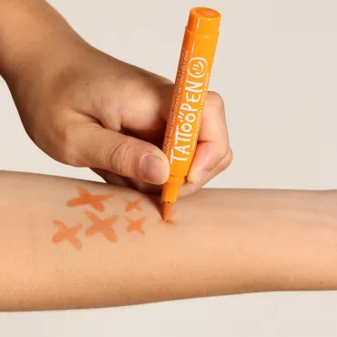 TATTOOPEN - Feutre de tatouage temporaire orange