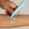 TATTOOPEN - Feutre de tatouage temporaire bleu ciel