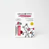 Kit Tattoopen "Le Chat" par Ami Imaginaire - Blanc et rouge