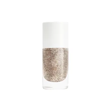 Vernis biosourcé - Lucia (paillettes or)