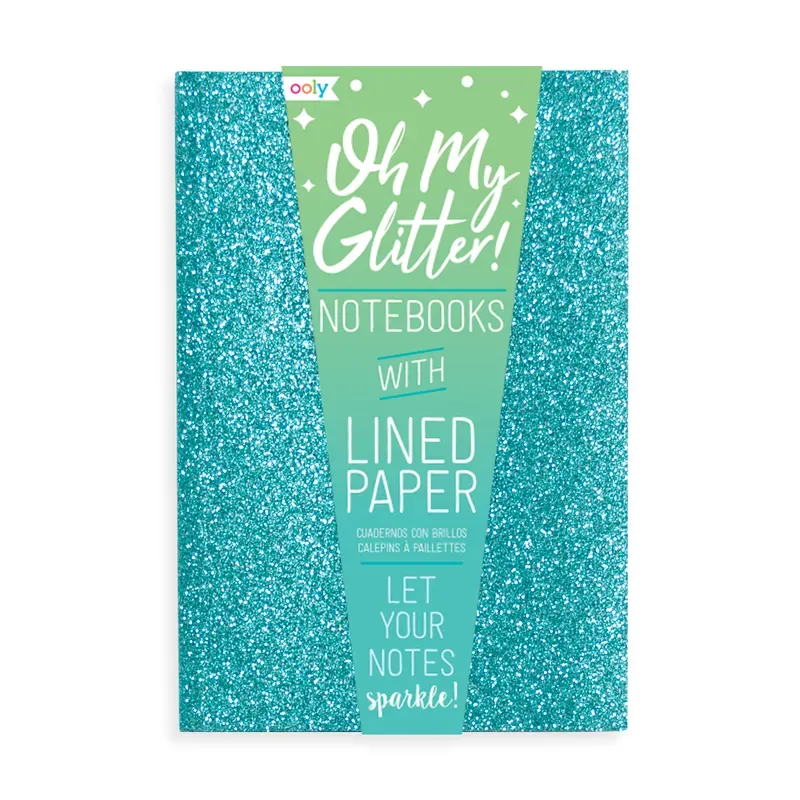  Carnets A5 - Oh my glitter! - Aquamarine