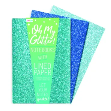  Carnets A5 - Oh my glitter! - Aquamarine