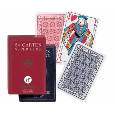 54 Cartes francçaise - Etui...