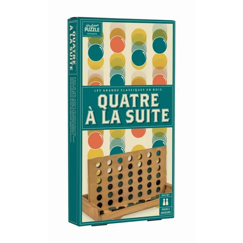 4 à la suite bois vintage