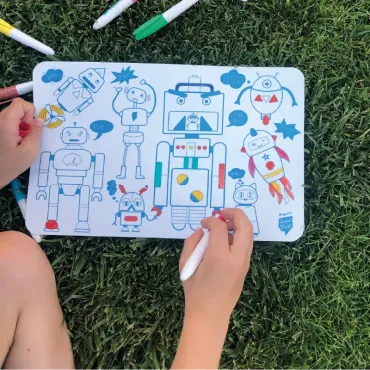  Mini Playmat - ROBOT