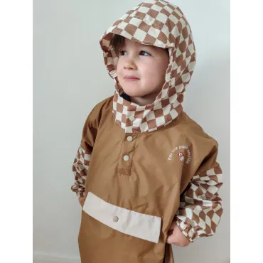 Poncho Damier - 1-3 ans