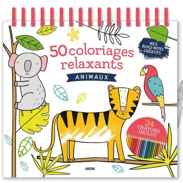 50 coloriages relaxants -...