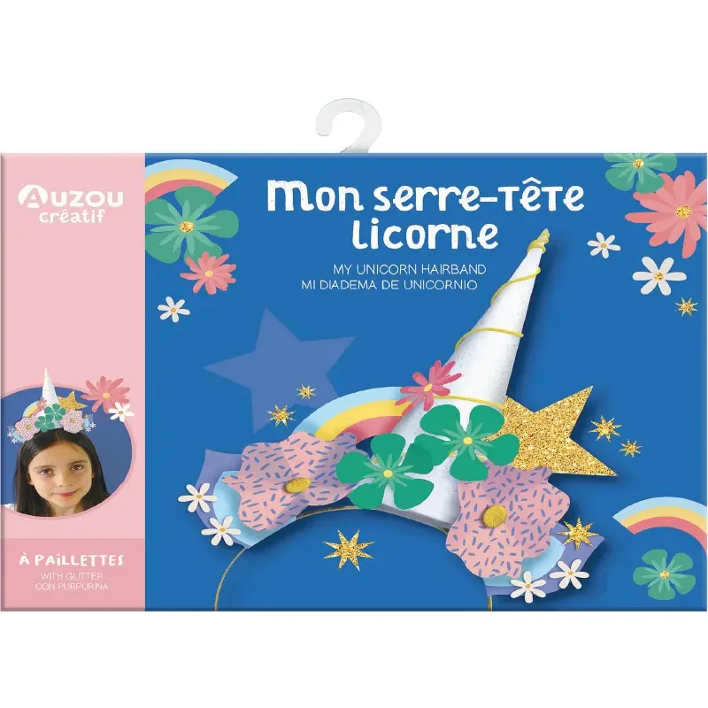 Mon serre-tête licorne