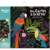 mes cartes à gratter - oiseaux fantastiques ne