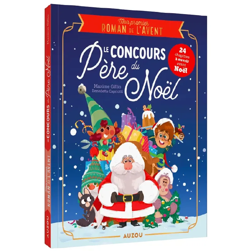 mon premier roman de l'avent - le concours du père noël