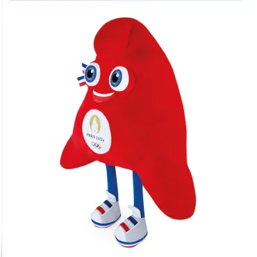 Peluche Mascotte Officielle Jeux Olympiques Paris 2024 - 50 cm