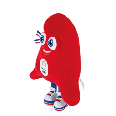 Peluche Mascotte Olympique - 27 cm - sachet