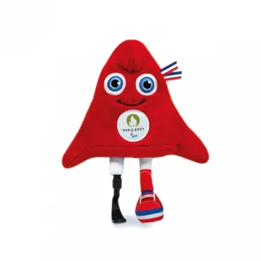 Peluche Mascotte Paralympique - 25cm - sachet