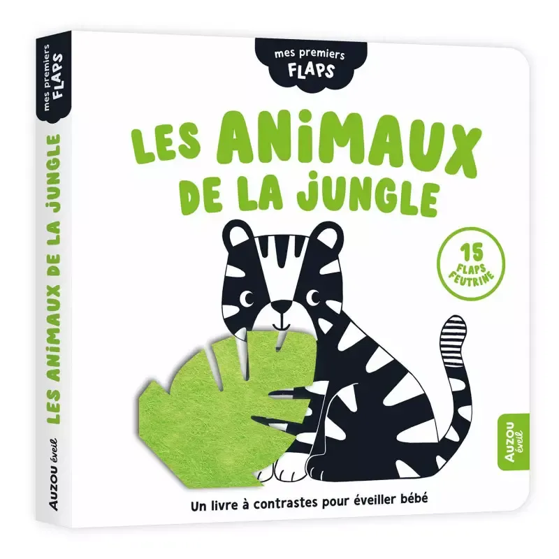 Mes premiers FLAPS - Les animaux de la jungle