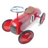 Porteur voiture vintage rouge