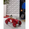 Porteur voiture vintage rouge